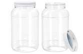 ljdeals 1-gallon clear jar with wide mouth enhances labeling and product visibility