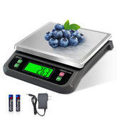 LNXDMWMS large kitchen scale display shows precise weight readings for cooking.