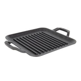 Lodge Chef Collection 11-inch square grill pan for versatile indoor outdoor cooking