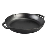 Lodge Chef Collection 14-Inch Skillet top view shows sturdy construction for even heating