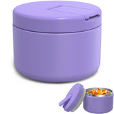LOHASOK 12oz thermo with wide-mouth lid open for easy filling