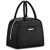 LOKASS lunch bag with black embroidery for stylish work meals