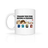 LONGXIN Thank You mug front view, ideal gift for friends
