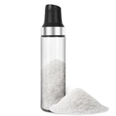 Loscarol sugar dispenser with pour spout glass for precise sweetness in beverages
