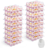 LotFancy mini cupcake container with 12-count tray for secure transport.