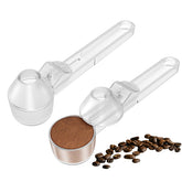 Lov Sprout coffee scoop with leveling funnel for precise 2-tablespoon portions