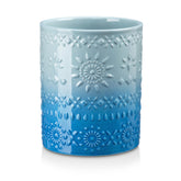 LOVECASA extralarge ceramic utensil holder keeps spatulas organized on the counter.