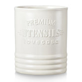 LOVECASA vintage utensil holder on counter improves organization with farmhouse charm