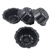 LoveDeal 4-inch mini fluted cake pan set for easy release and even baking.
