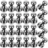 LOVIMAG fridge magnets 25pc on a whiteboard holding papers neatly