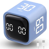 LUCKY TIME productivity timer flip cube front view for easy operation during work