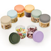 Lulonpon 2oz mason jar with lid showing airtight seal for dressings