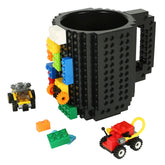 Lumsburry Build-on Brick Mug side blocks showcase customizable drinkware for hot beverages.