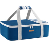 LUNCIA insulated casserole carrier exterior in durable Oxford fabric for reliable transport