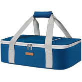 LUNCIA Lifewit insulated carrier front view keeps dishes portable for potlucks.