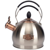 LUXGRACE Whistling Tea Kettle handle for safe lifting and pouring