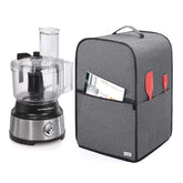 Luxja food processor cover for Hamilton Beach 10-14 cup models protects from dust.