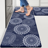 LuxStep kitchen mat anti-fatigue 17.3x30 provides cushioned support during cooking.