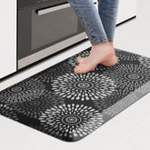 LuxStep kitchen mat with waterproof surface provides cushioned comfort by the sink for meal prep.