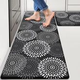 LuxStep kitchen mat wide view shows spacious coverage for busy counters.