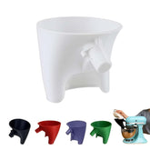 LWOGD flour funnel for KitchenAid KSM150 pours cleanly into the bowl, reducing spills.