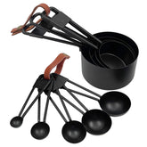 LYFJXX 9pcs measuring cups and spoons set with nesting design for space saving
