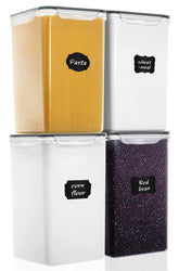 M MCIRCO extra-large container with airtight lid for moisture protection and freshness.