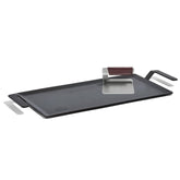 Made In carbon steel griddle on stove delivering restaurant-grade sear and even heat