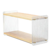 MADHOLLY 2Tier organizer stand top view shows tidy counter space for tea tools
