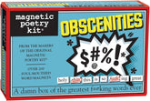 Magnetic Poetry Obscenities Kit fridge words tiles for bold messages and playful poetry