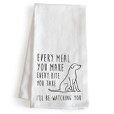 MAINEVENT Every Meal You Make towel 18x24 shows bold text, ideal for entertaining.