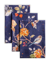 Maison d'Hermine Kelim Infinity watercolor art towel enhances elegant kitchen decor for holidays