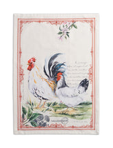 Maison d'Hermine kitchen towels front view; absorbent cotton for daily tasks