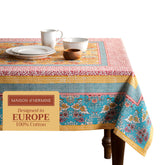 Maison d' Hermine tablecloth 60x90 rectangle in 100% cotton for everyday dining