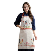 Maison d'Hermine Campagne apron with adjustable neck strap for a comfortable fit during cooking