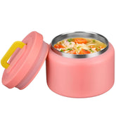 MAISON HUIS 8oz thermo wide-mouth lid enables easy opening for kids