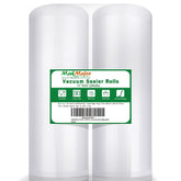MakMeFre 2-pack 11x50 vacuum bag rolls for extended freshness.