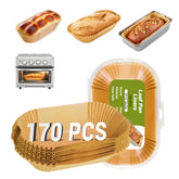 Malarpon loaf pan liners for 9x5 inch pans with easy release