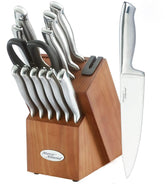 Marco Almond knife block KYA26 with blades keeps the kitchen organized and ready