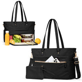 Marscamd lunch tote with insulated compartment keeps meals warm for hours on commutes.