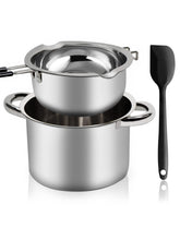 Marsheepy double boiler 1200ml pot for gentle chocolate melting and even heat
