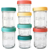 Mason Bottle breast milk storage jar 4oz with lid keeps milk fresh.