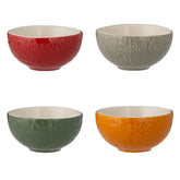 Mason Cash In the Forest gray owl bowl for precise batter prep and serving.
