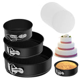 MASSUGAR springform 4-inch pan with removable bottom for precise mini cheesecakes.