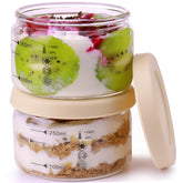 Matifaner pudding cups with lid for fresh on-the-go desserts.