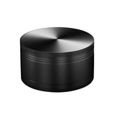 Matoolser 3 Inch Spice Grinder in black, top view highlights compact, ergonomic design for quick use.