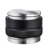 MATOW 58mm dual-head distributor demonstrates even grounds distribution for consistent espresso