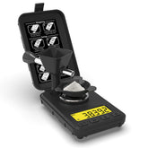 MAXUS Reloading Scale front view displays 50 g capacity with 0.001 g precision