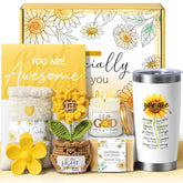 MAYICIVO sunflower crochet gift adds soft, handmade decor to any room.