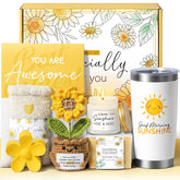 MAYICIVO crochet sunflower keepsake adds warmth to home décor